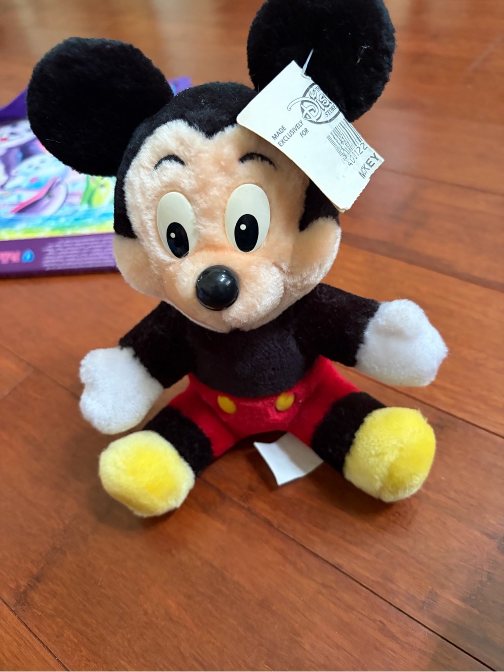 Vintage The Walt Disney Company Mickey Mouse Plush  7"